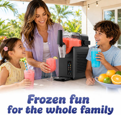 Slushy Machine for Home – 90 oz Frozen Drink & Margarita Maker