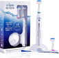 Triple Bristle 3-sided sonic rechargeable electric toothbrush with charging station