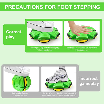 Pop-Up Bounce Ball – Light-Up Suction Fidget Jumping Toy for Kids