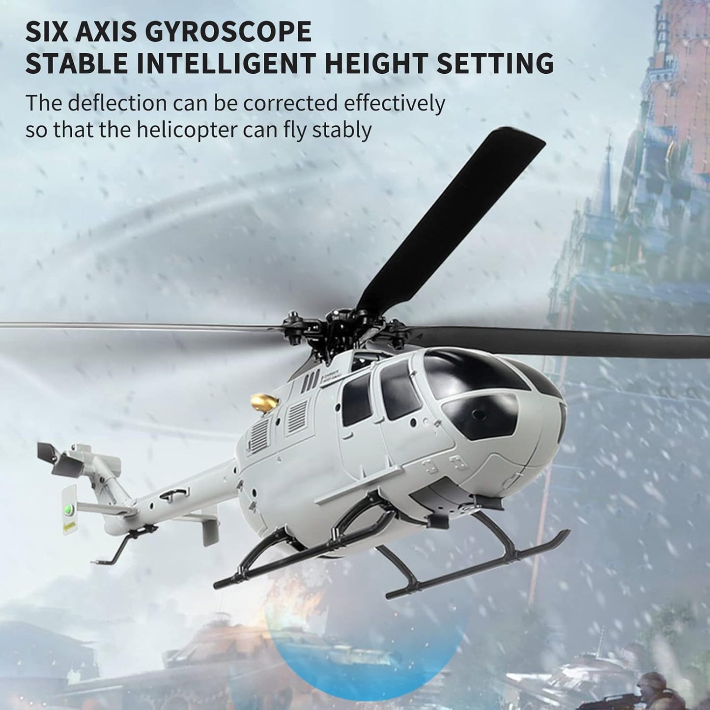 GoolRC C186 RC Helicopter with Altitude Hold & 6-Axis Gyro