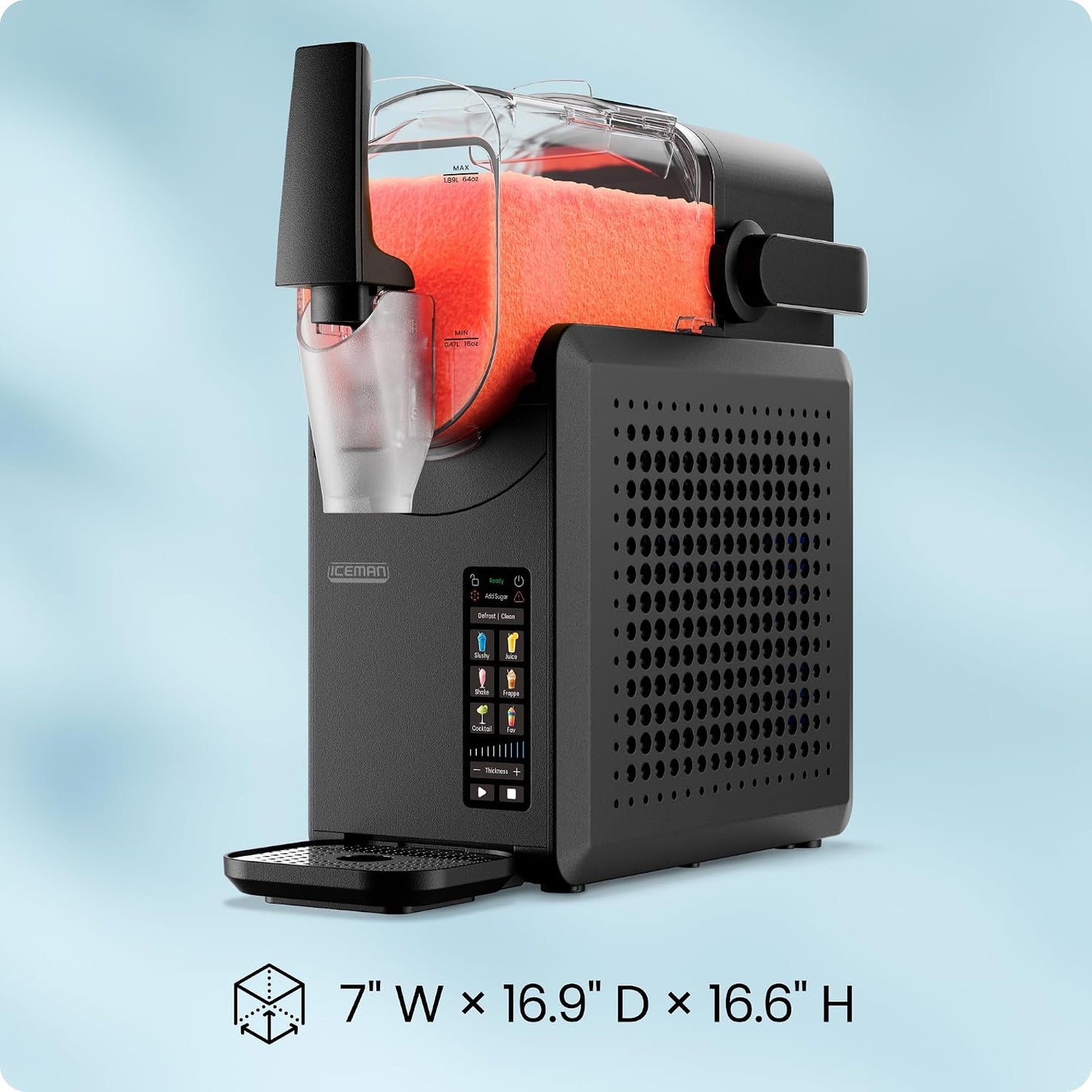 Slushy Machine for Home – 90 oz Frozen Drink & Margarita Maker