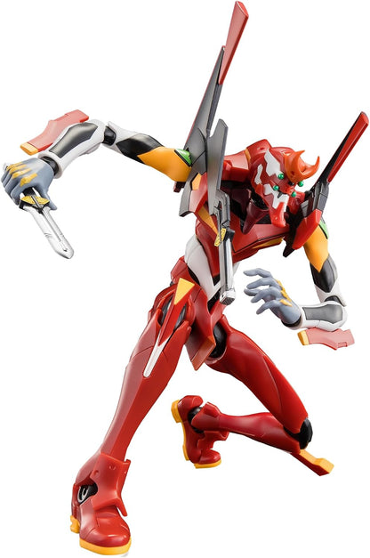 BLOKEES Evangelion Unit-02 Build Kit – 17cm Snap-Assembly Action Figure Model