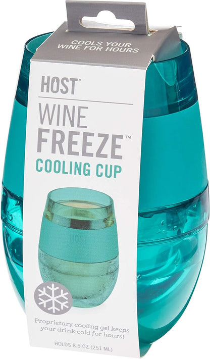 Freezable Stemless Wine Glasses – Insulated Cooling Gel Wine Tumblers Set