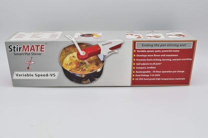 StirMATE Automatic Pot Stirrer - Hands-Free Cordless Kitchen Stirrer for Soups, Sauces & Risotto