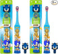 Sonic the Hedgehog Kids Electric Toothbrush – Battery Brush with 3D Cover