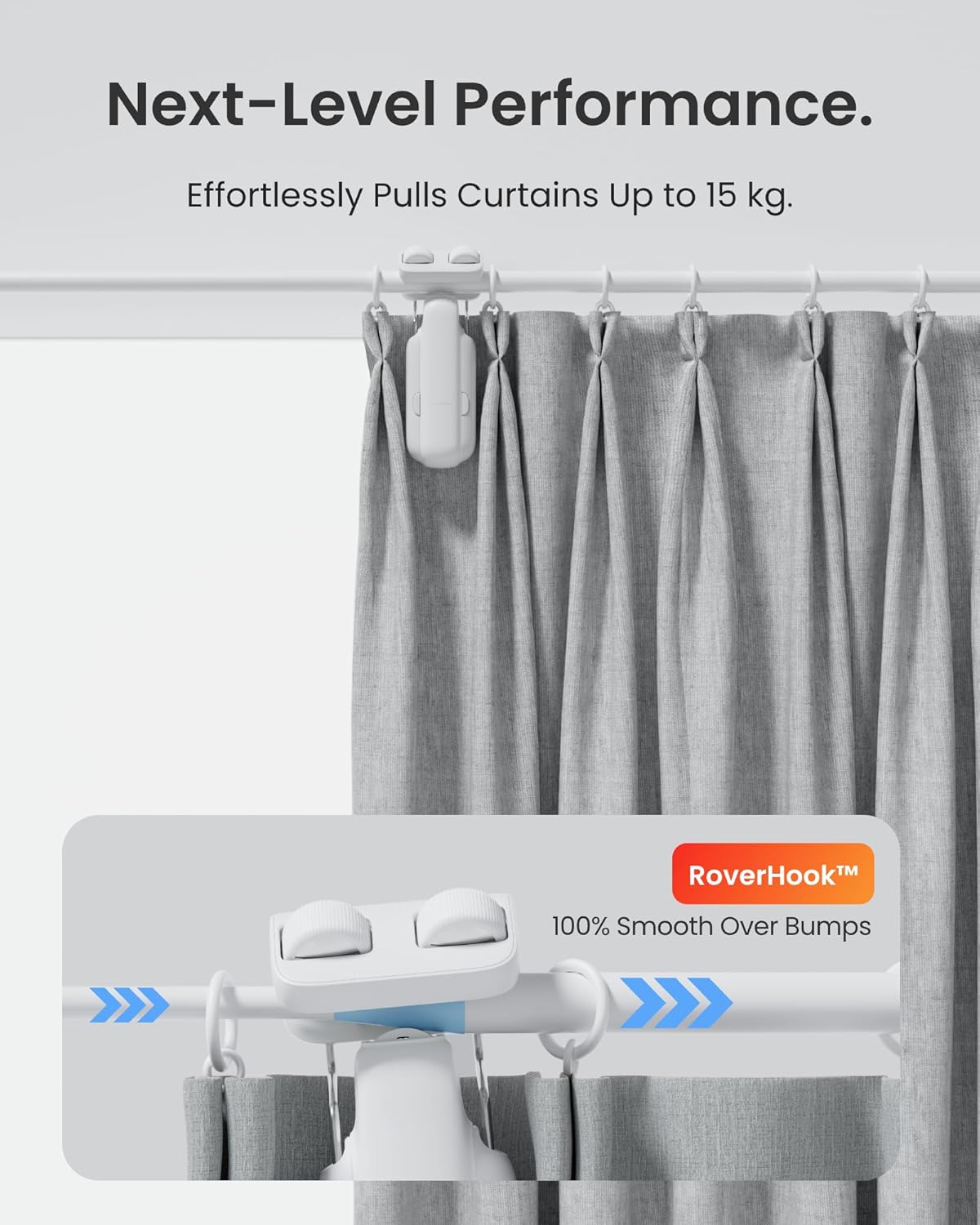SwitchBot Automatic Curtain Opener – Smart Bluetooth Motorized Curtain Robot