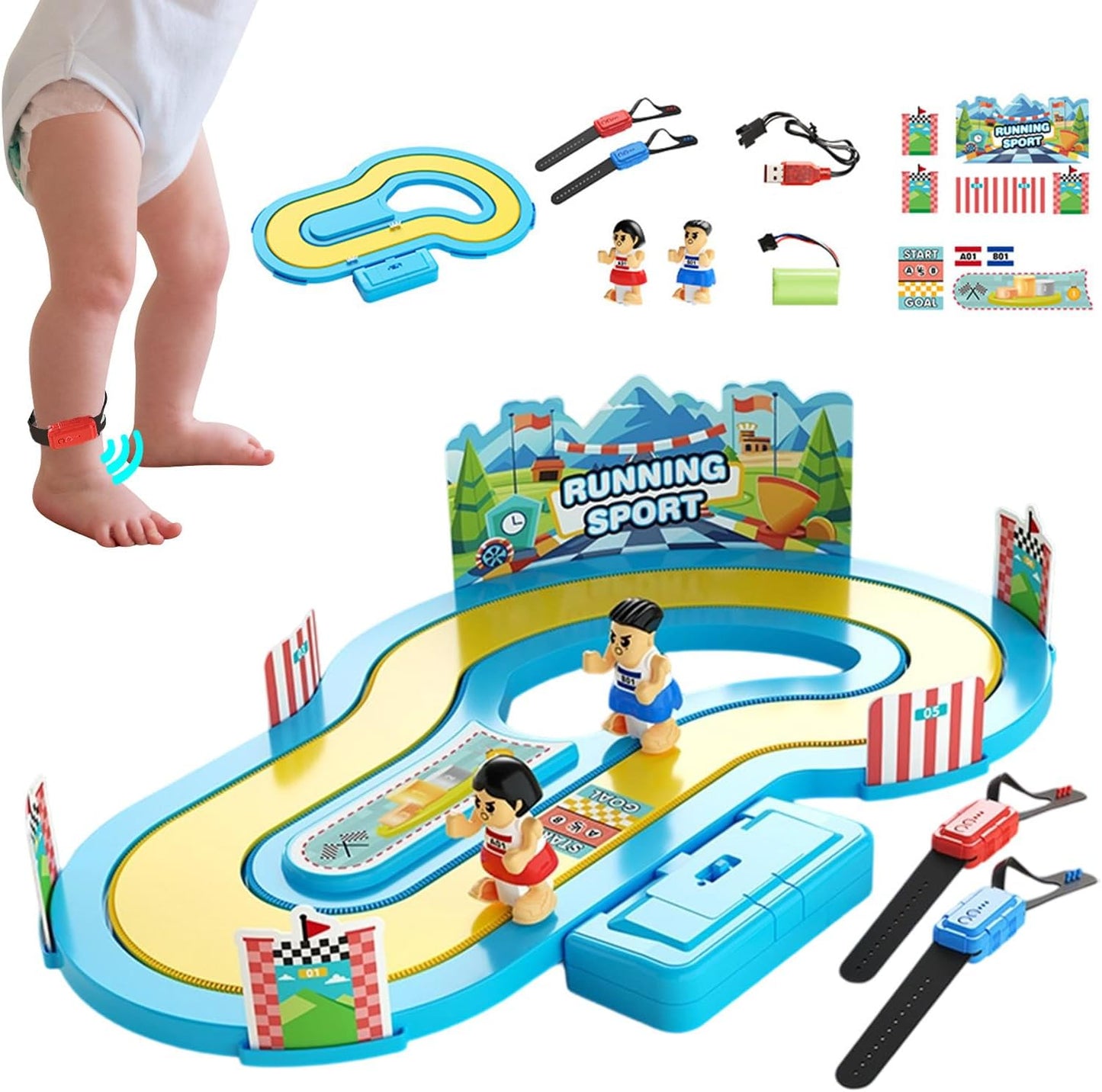 Motion Sensing Racing Game – Wireless Family Party Toy for Kids & Adults
