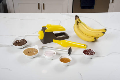 Banana Loca Kitchen Gadget – Core & Fill Bananas in the Peel