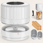 Electric automatic mason jar vacuum sealer rechargeable kit sealing a mason jar