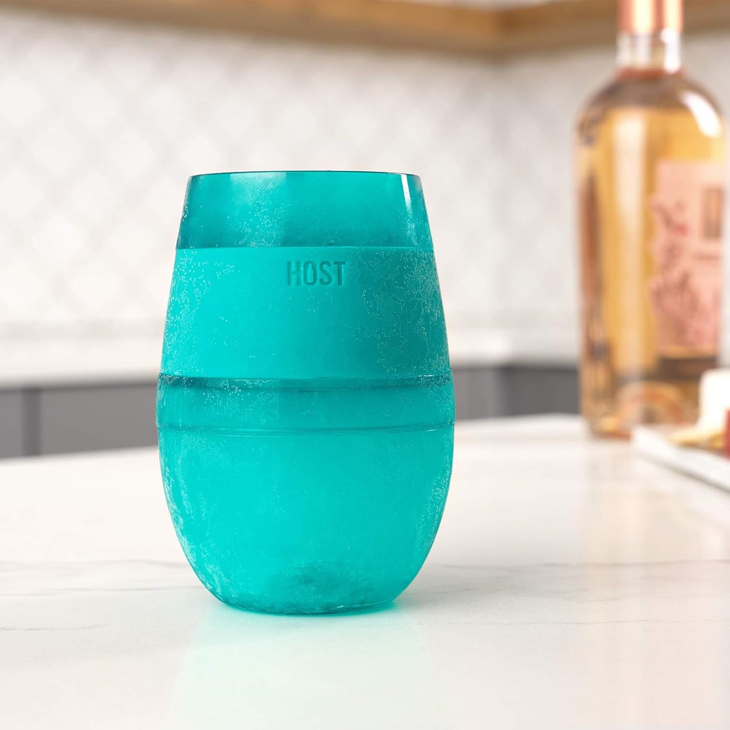 Freezable Stemless Wine Glasses – Insulated Cooling Gel Wine Tumblers Set