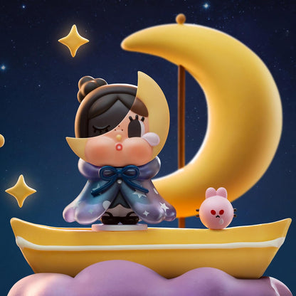 POP MART CRYBABY Crying to the Moon Series Blind Box - Collectible Figure, Random Design