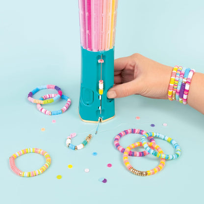 Make It Real Swift Clicks Heishi Bracelet Maker – 2047 Pcs, Ages 8+