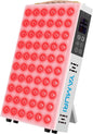 Red light therapy panel with 60 LEDs 660nm and 850nm light, timer and stand for body