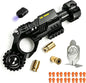 Polished metal alloy fidget spinner gun EDC stress relief toy with aluminum gift box