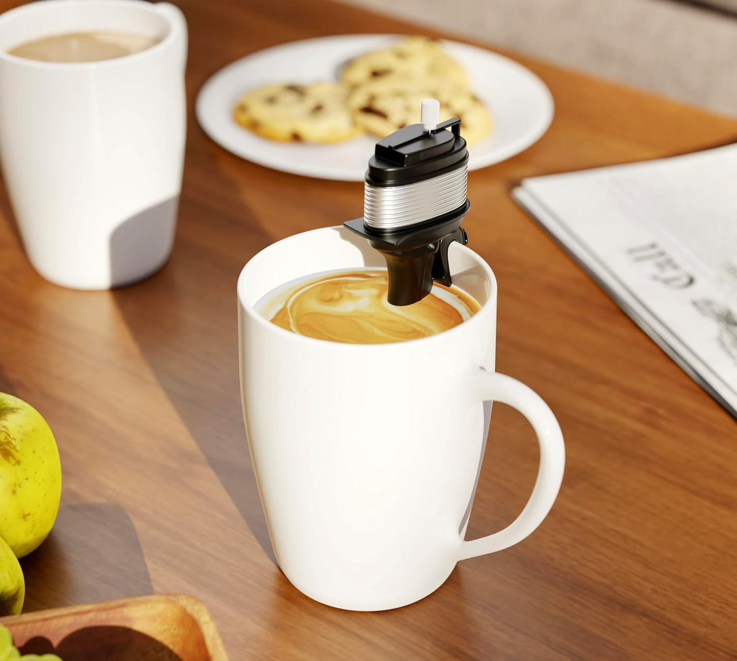 Motor Mixer Wind-Up Drink Stirrer – Novelty Outboard Boat Motor