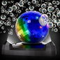 Automatic Disco Bubble Machine – 360° LED Bubble Blower Toy for Kids