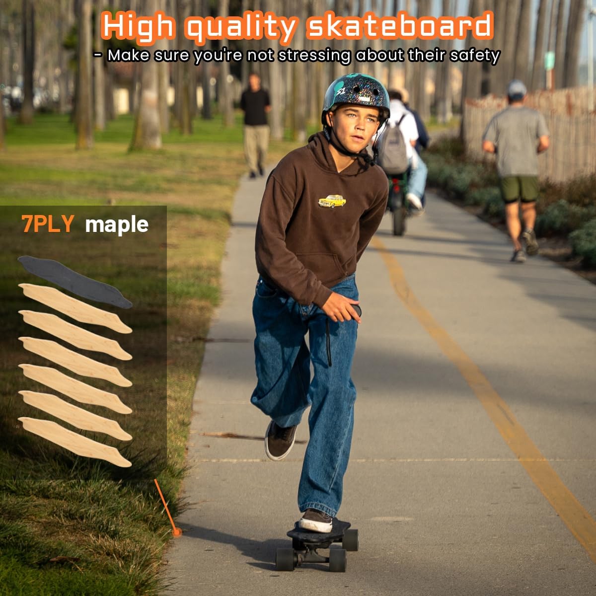 Meepo Campus Electric Skateboard for Teens & Beginners