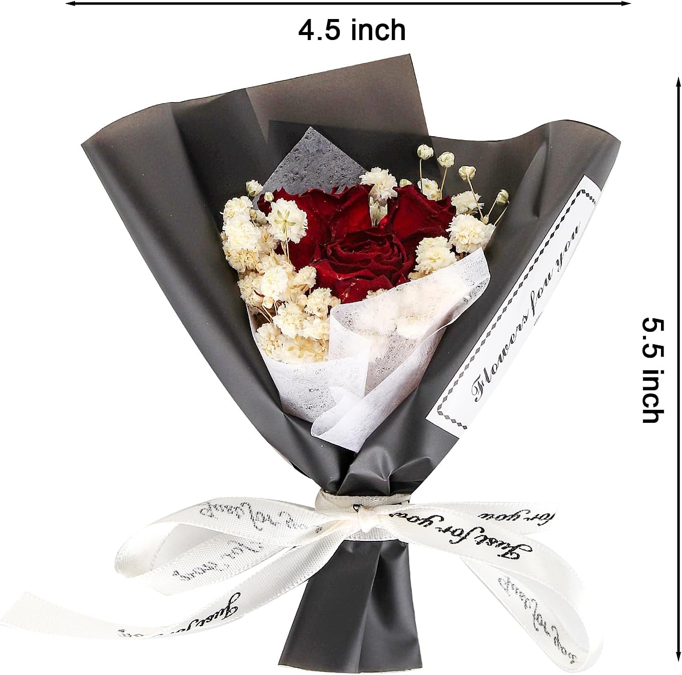 Dried Flower Bouquet Car Air Freshener – Aromatherapy Vent Clip Decor