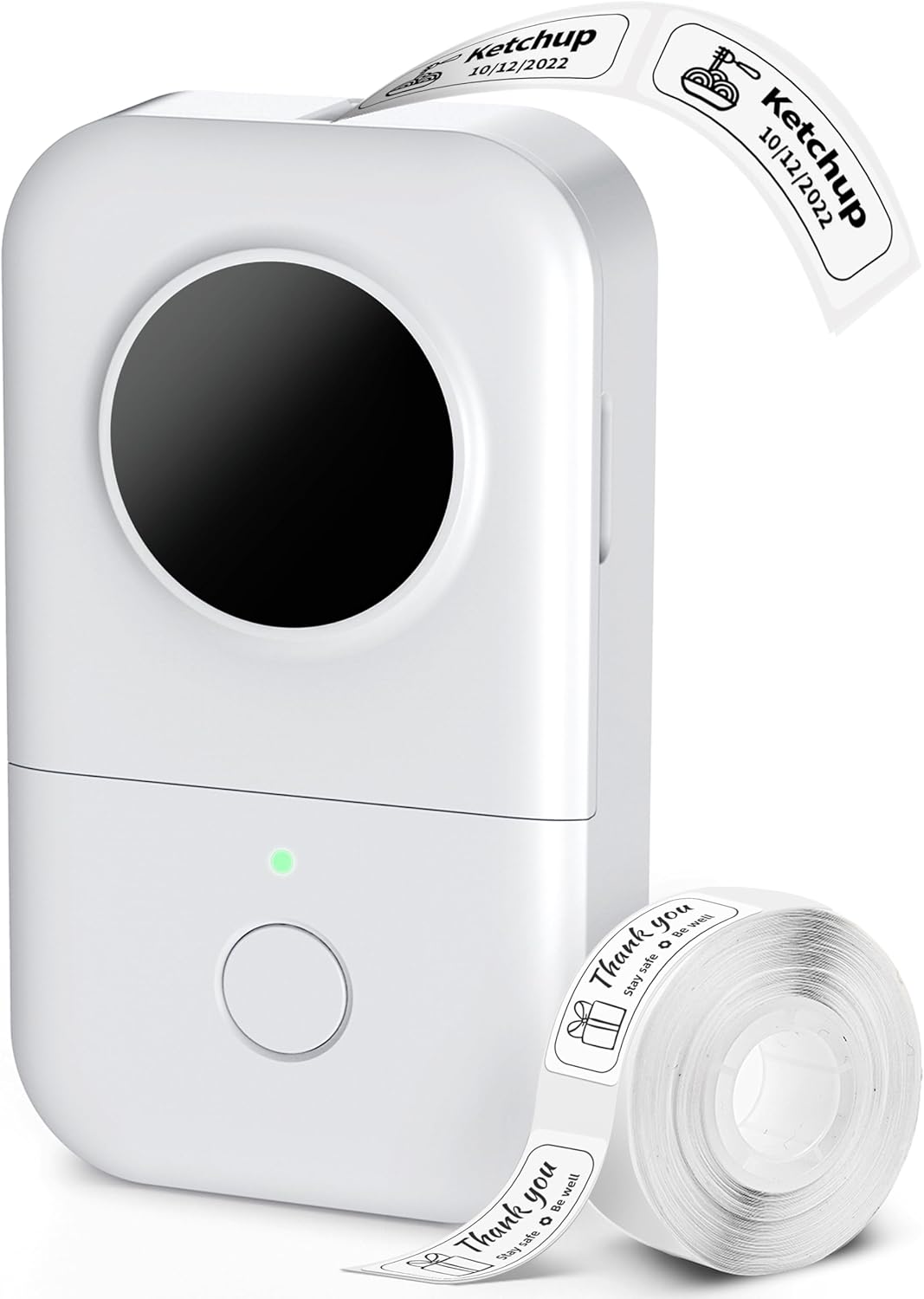 Phomemo D30 Label Maker – Bluetooth Mini Label Printer with Tape