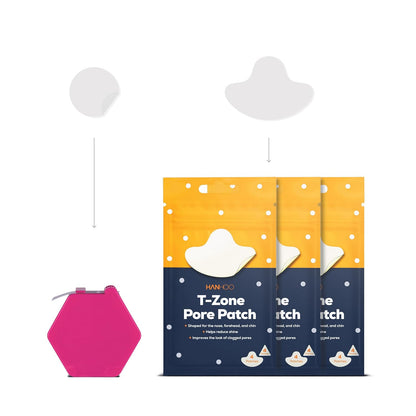 Hanhoo T-Zone Pore and On-the-Go Blemish hydrocolloid patch bundle, 132 patches