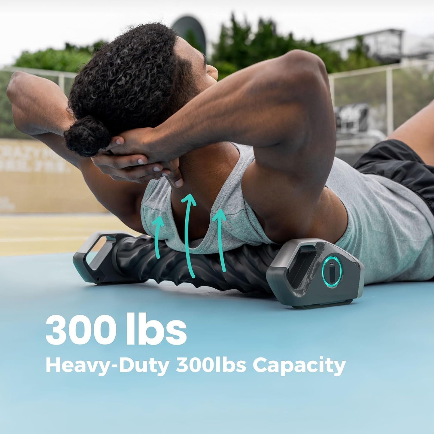 RheoFit A1 Automatic Foam Roller – Hands-Free App-Controlled Muscle Recovery