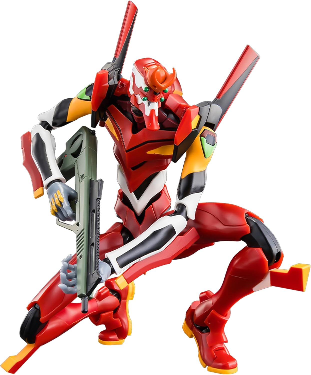 BLOKEES Evangelion Unit-02 Build Kit – 17cm Snap-Assembly Action Figure Model