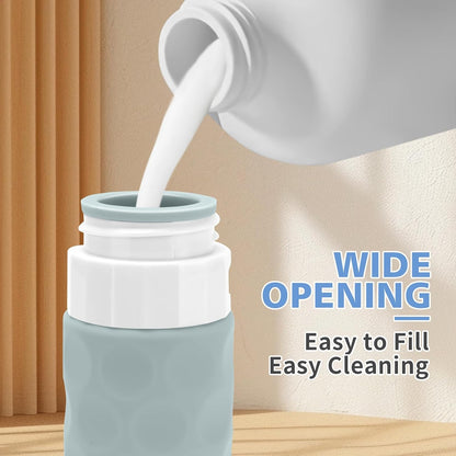 TSA Approved Travel Bottles Set – 3 oz Leak Proof Toiletry Containers
