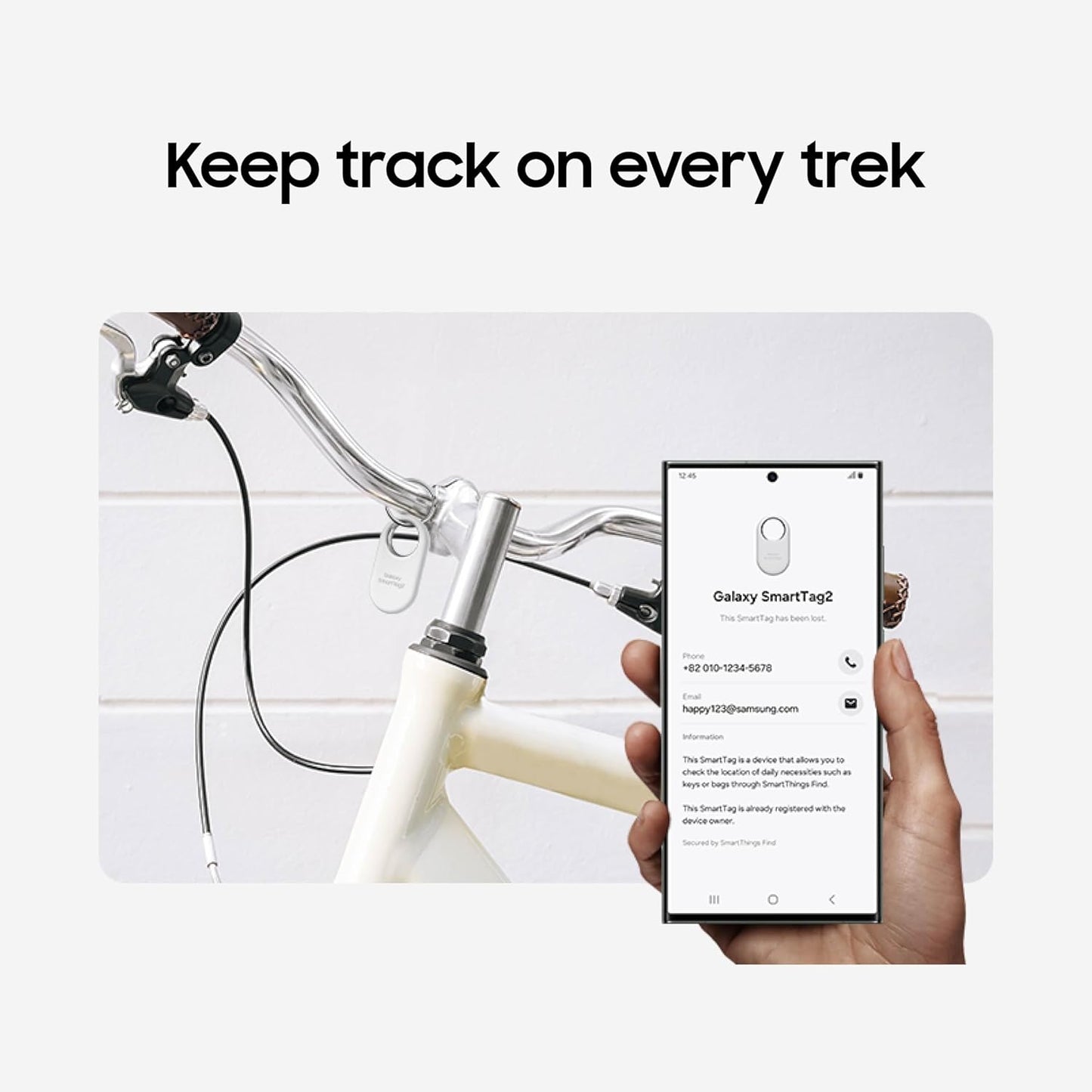 Samsung Galaxy SmartTag2 Bluetooth Tracker – Key & Luggage Finder
