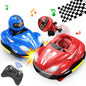 Mini RC bumper car toy with light up body for kids
