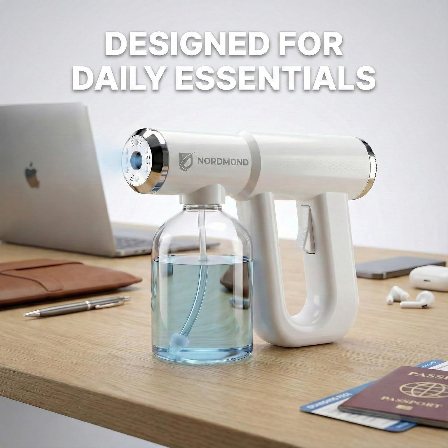 Cordless Electric Spray Mister – Rechargeable Handheld Cleaning Sprayer