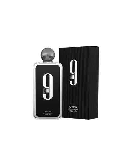 Afnan 9 PM EDP for Men 3.4 oz – Sweet Spicy Amber Cologne New in Box