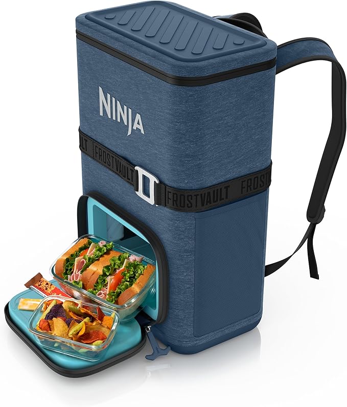 Insulated Cooler Backpack with Dry Zone – 24-Can Leakproof Soft Cooler
