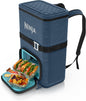Insulated Cooler Backpack with Dry Zone – 24-Can Leakproof Soft Cooler