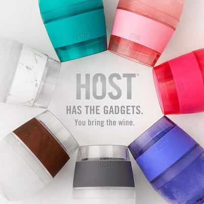 Freezable Stemless Wine Glasses – Insulated Cooling Gel Wine Tumblers Set
