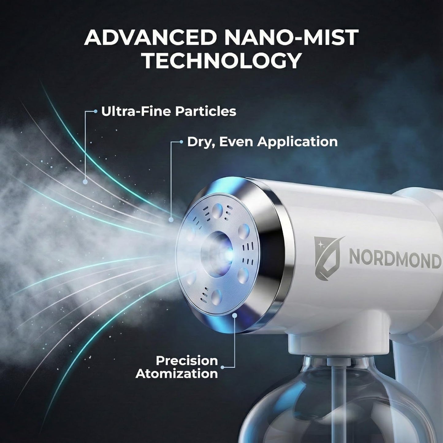 Cordless Electric Spray Mister – Rechargeable Handheld Cleaning Sprayer