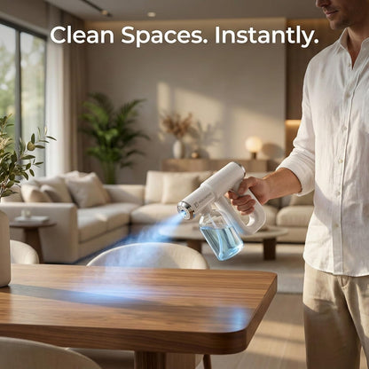 Cordless Electric Spray Mister – Rechargeable Handheld Cleaning Sprayer