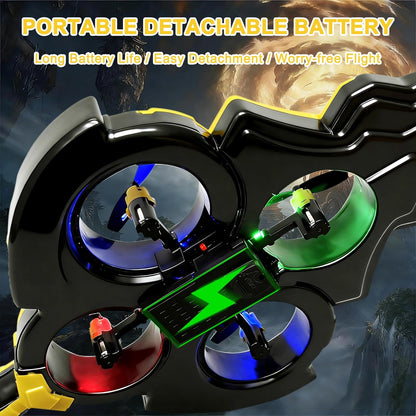 Flying Sword Drone – RC Toy with LED Lights & 360° Flips, Ages 8+