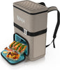 Insulated Cooler Backpack with Dry Zone – 24-Can Leakproof Soft Cooler