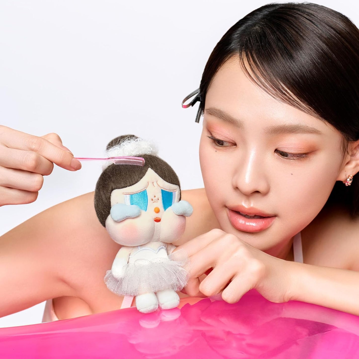 POP MART Crybaby Shiny Shiny Series Plush Pendant – Collectible Blind Toy