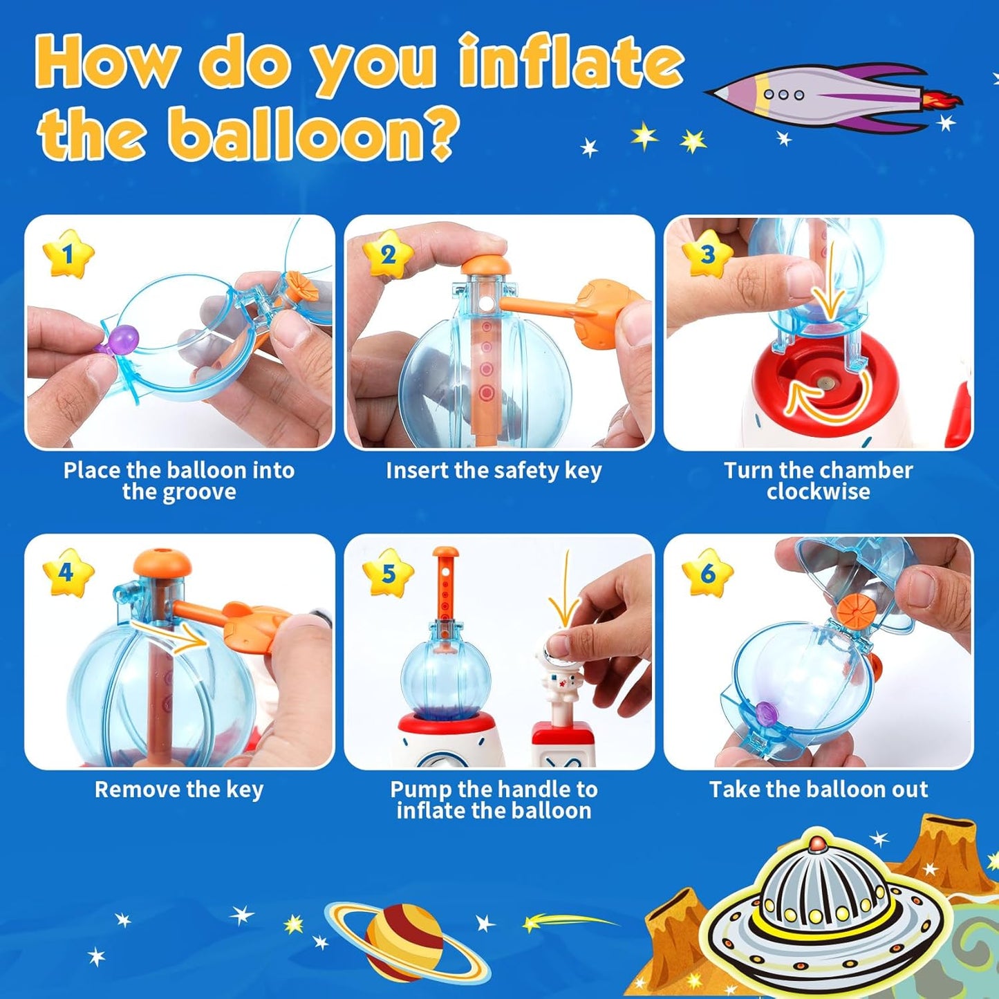 DIY Balloon Decoration Craft Kit for Kids – 195 Pcs Art Set Ages 3+