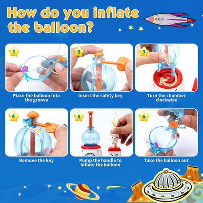 DIY Balloon Decoration Craft Kit for Kids – 195 Pcs Art Set Ages 3+