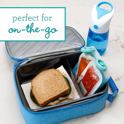 Baby Food Pouch Filling Station – Press & Store Set with 5 Reusable Pouches