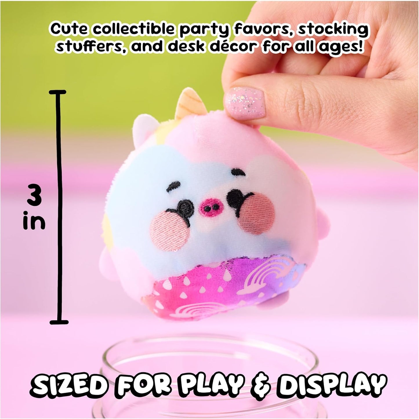Magic Jellykins Surprise Plush – Water Reveal Squishy Sensory Toy Series 1