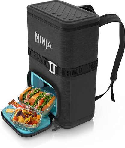 Insulated Cooler Backpack with Dry Zone – 24-Can Leakproof Soft Cooler