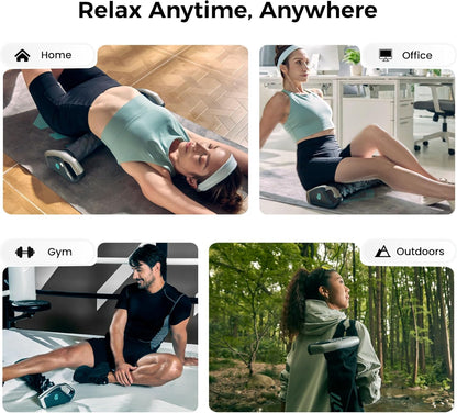 RheoFit A1 Automatic Foam Roller – Hands-Free App-Controlled Muscle Recovery