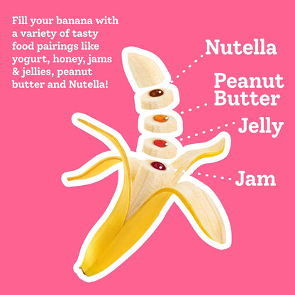 Banana Loca Kitchen Gadget – Core & Fill Bananas in the Peel