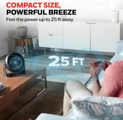 Honeywell TurboForce Table Fan – Quiet 3 Speed Air Circulator