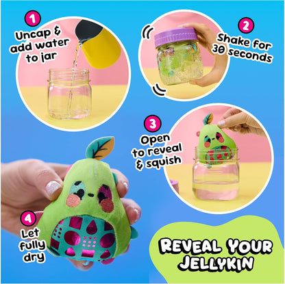 Magic Jellykins Surprise Plush – Water Reveal Squishy Sensory Toy Series 1