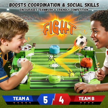 Remote Control Foosball Game – Large 2-4 Player Tabletop Soccer Set for Kids