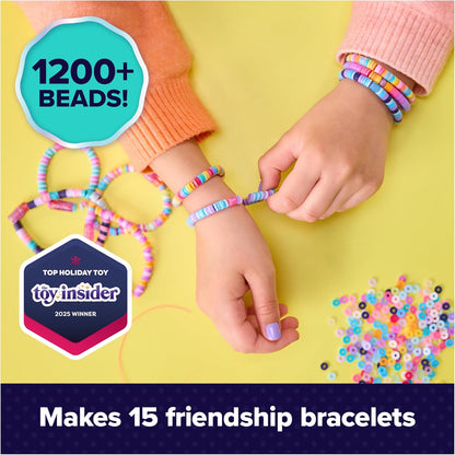 Cool Maker Stack'd Heishi Studio Bracelet Making Kit – 1200+ Beads, Ages 7+